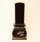 新世紀位牌　優雅　風桜　黒壇