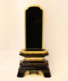 呂色位牌　角切葵