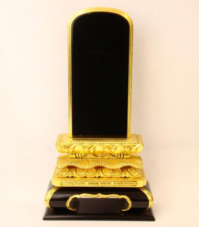 塗位牌　猫丸三方金