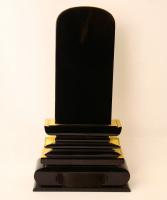 塗位牌　猫丸三方金