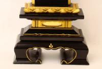 塗位牌　蓮華付春日