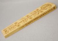 木剣　つげ　レーザー彫